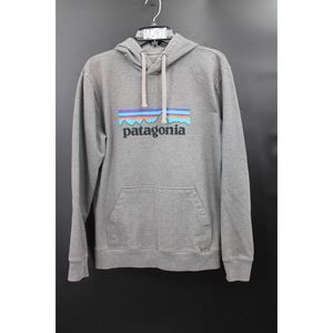 PATAGONIA Mens Uprisal Hoody Plume Gray Pullover Hooded Sweatshirt Medium Hoodie